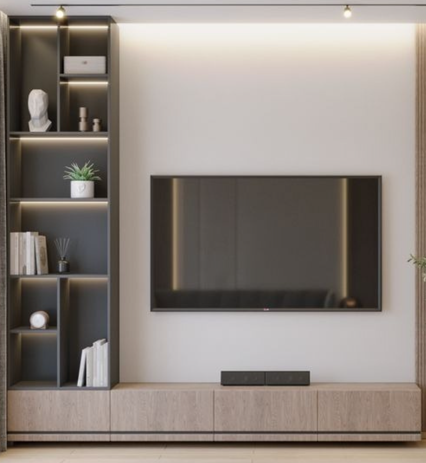 Meuble TV mural