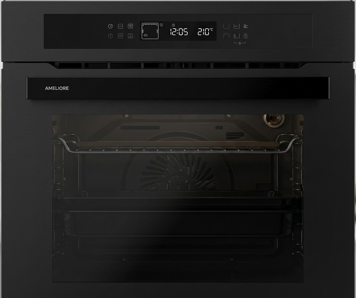FOUR ELEC 60 CM INOX FULL BLACK 14 FONCTIONS+AFFICHEUR SCHOLTES