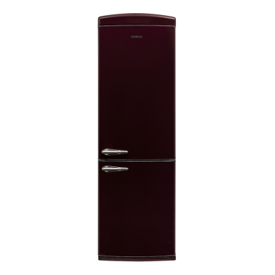 REFRIGERATEUR POSE LIBRE RETRO ROUGE BORDEAUX 327 LITRES PREMIUM
