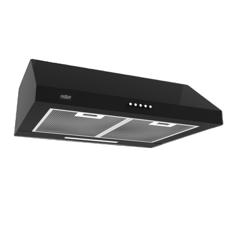 HOTTE CASQUETTE 60 CM NOIR PREMIUM